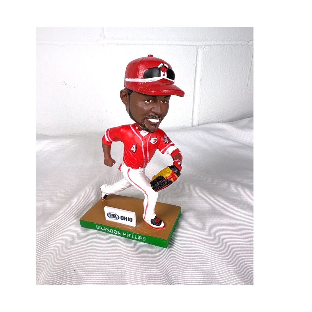 Brandon Phillips Cincinnati Reds Fox Sports Ohio MLB Bobblehead Figure #4